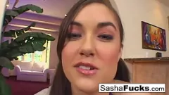 Play Skinny Brunette Sasha Grey in Intense Hardcore Fuck Session