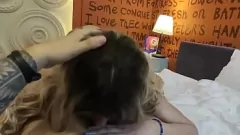 Oynat Sarışın Babe ile Otel Seks: Sert Seks, Büyük Göğüsler ve Akıllara durgunluk veren bir Oral Seks