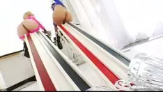Redare Tribad orificiu fierbinte cu jucării
